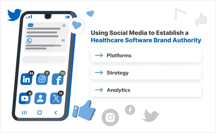 Using Social Media to Establish a Healthcare Software Brand Authority