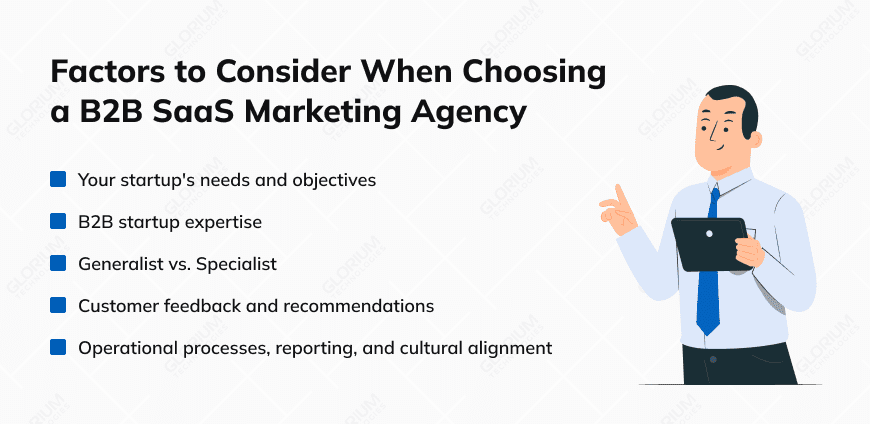 B2B SaaS Marketing Agencies Factors to Choose