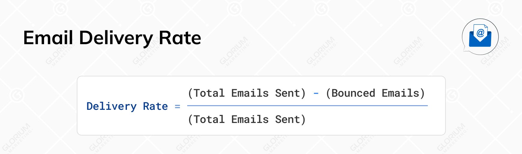 Digital Marketing Metrics Email Delivery Rate Formula