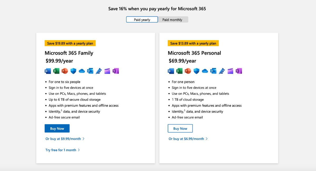 Microsoft B2B Pricing Model Example